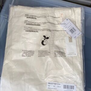 Good American Cloud White Cargo Pants -2xl NWT